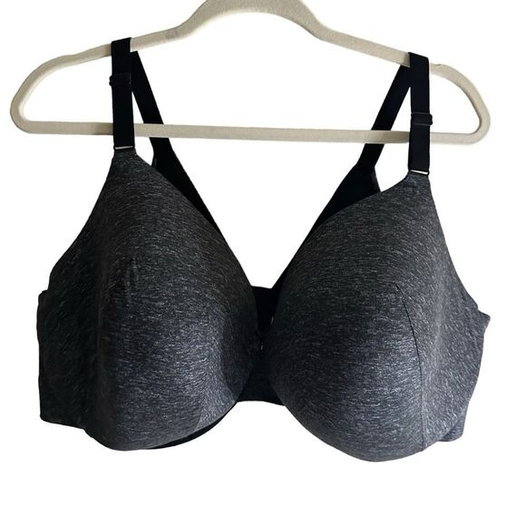 Cacique Back Smoothing Full Coverage Bra 46DDD‎ Plus Size Full Figure - Picture 5 of 8